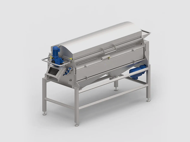 Carborundum-Type Peeling Machine